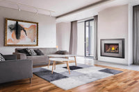 Napoleon Oakville 3 gas insert lifestyle shot in modern living room
