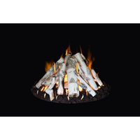 Grand Canyon 24" Round Tall Stack Outdoor Fire Pit Burner Kit – Electronic Ignition (WBECS)