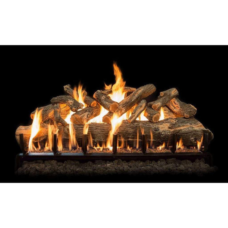 Grand Canyon Arizona Weathered Oak Charred Jumbo Vented Gas Log Set - 84"