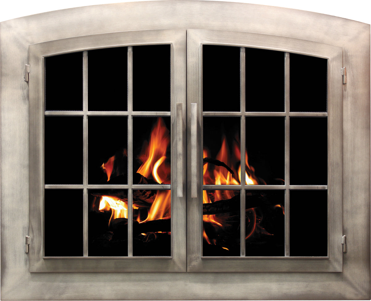 Metro - Masonry and Prefab Fireplace Glass Doors
