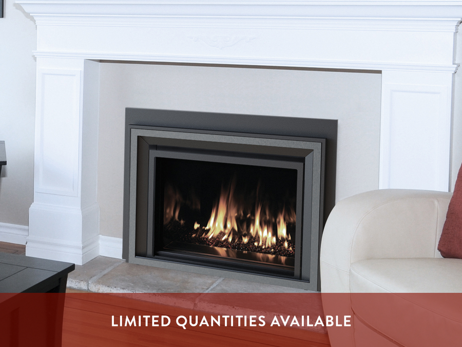 IronStrike Madison Park 34" Contemporary Direct Vent Gas Fireplace Insert