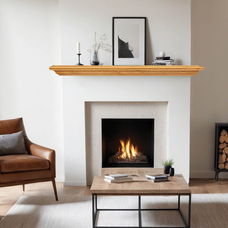 Pendleton Wood Mantel Shelf Kit Luna