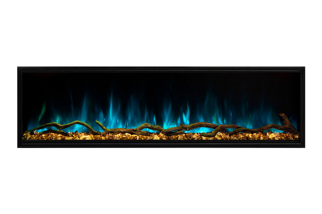 Modern Flames Landscape Pro Slim 44-Inch Built In Wall Mount Electric Fireplace - Model LPS-4414