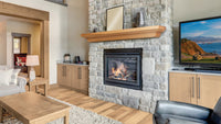 Woodford Wood Mantel Shelf Kit Honey Oak