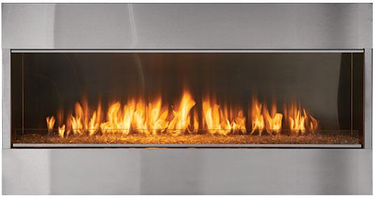 Majestic Lanai 72" Outdoor Linear Gas Fireplace - Model ODLANAIG-72