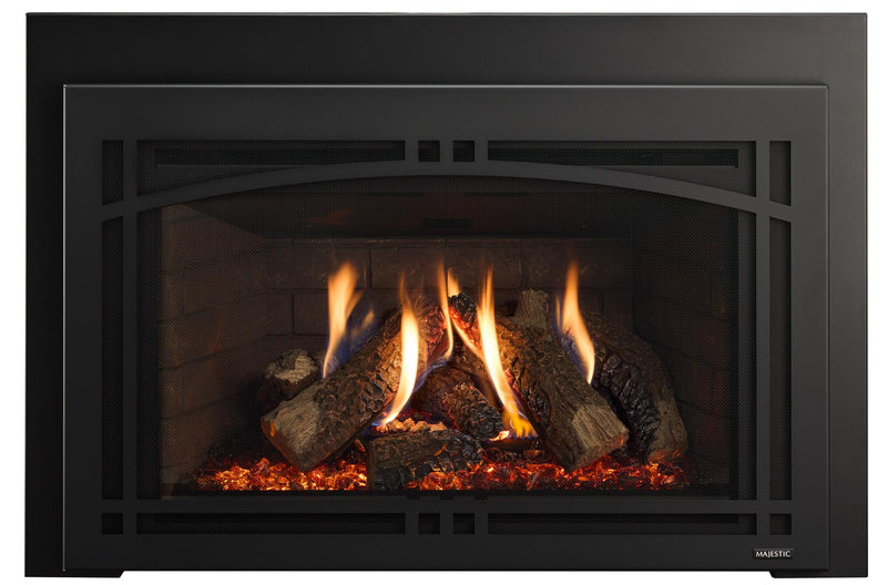 Majestic Ruby Platinum 30" Direct Vent Gas Fireplace Insert - Model RUBYP30IN