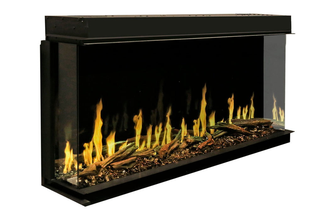 Modern Flames OR60-MULTI Orion Multi 60-Inch Three-Sided Built-In Electric Fireplace