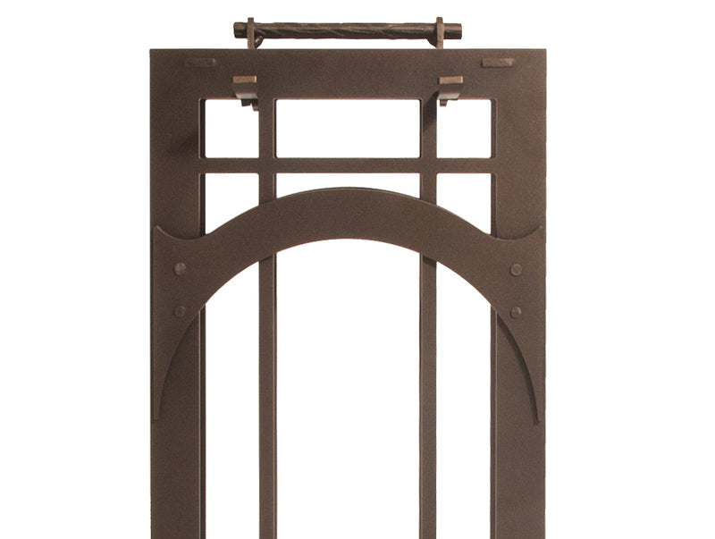 Fireplace Tool Set by Design Specialties Madrid – 3/16” Laser-Cut Steel, 21 Finish Colors