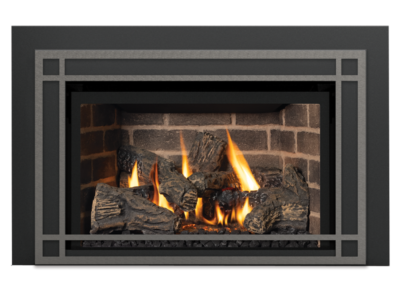 IronStrike Mallard Point 32" Direct Vent Gas Fireplace Insert - Model F5164