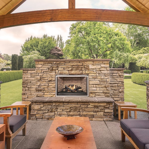 Montigo Divine 38" Outdoor Vent-Free Gas Fireplace - Model H38VFO