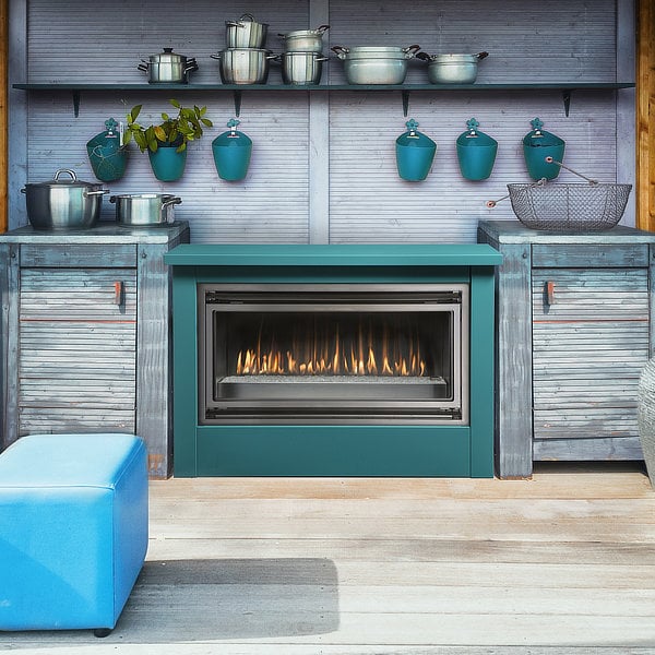 Montigo Mahana 42" Outdoor Vent-Free Linear Gas Fireplace
