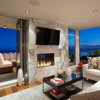 Montigo Exemplar 36" See-Through Indoor/Outdoor Direct Vent Gas Fireplace - Model R324STIO