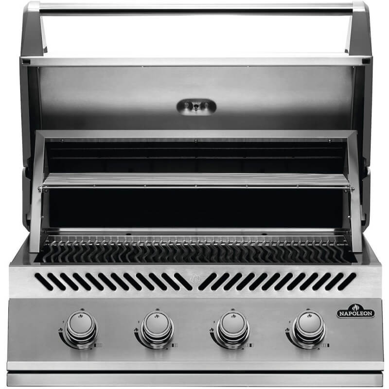 Napoleon OASIS 100 Outdoor Kitchen Island Bundle with Built-In 500 Series 32" Gas Grill - Stainless Steel