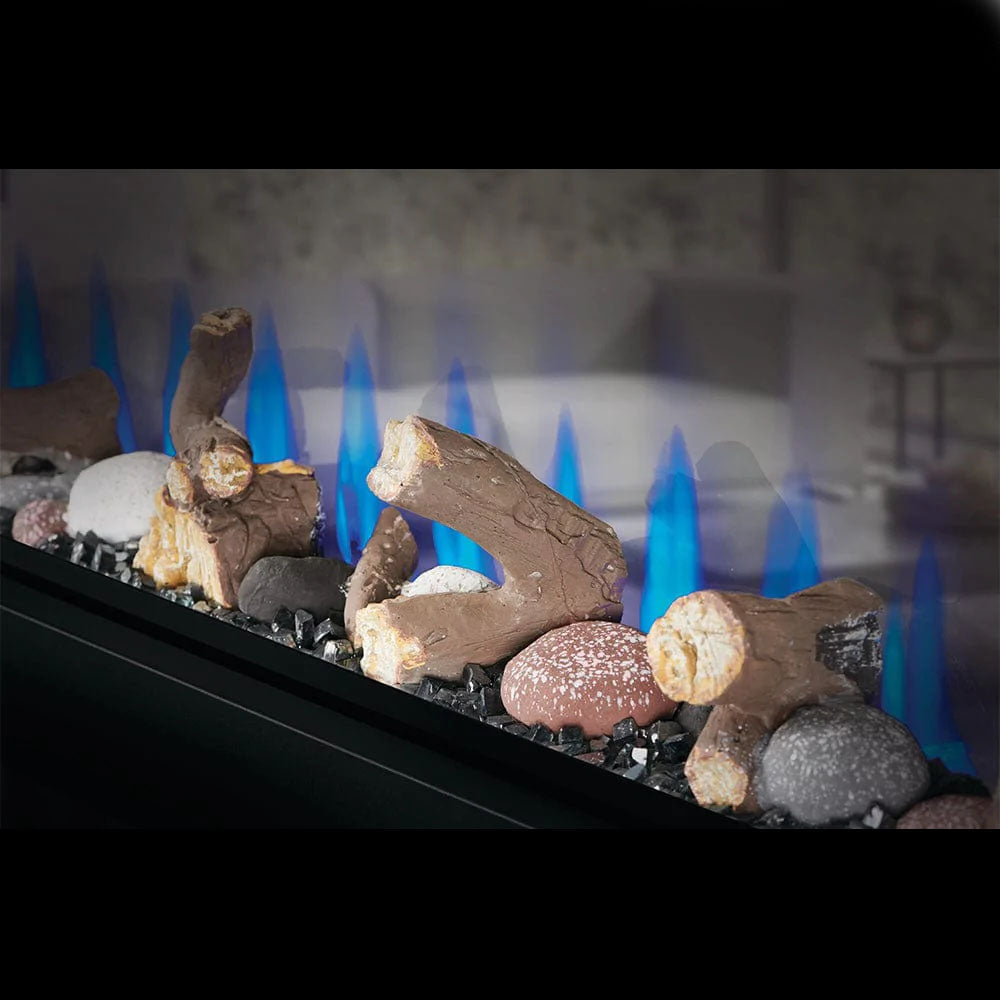 Clearion™ Elite 50 See Through Built-in Electric Fireplace