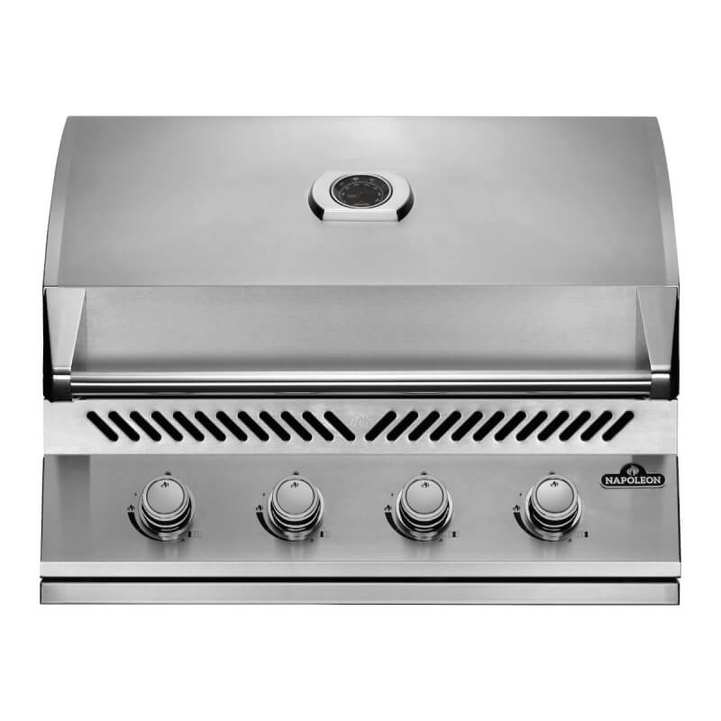 Napoleon OASIS 100 Outdoor Kitchen Island Bundle with Built-In 500 Series 32" Gas Grill - Stainless Steel