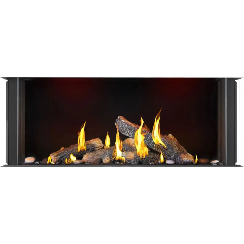 Napoleon Tall Bay Luxuria 50" 3-Sided Direct Vent Gas Fireplace - Model TLVX50LBN