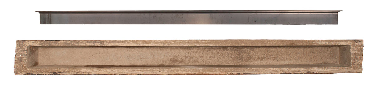New River Weathered Beam Non-Combustible Mantel Shelf FIELDSTONE Finish