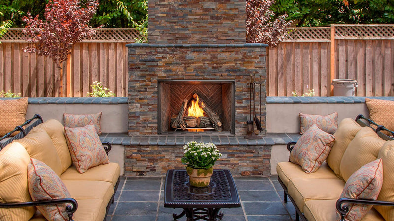 Majestic Courtyard 42" Outdoor Traditional Gas Fireplace - Model ODCOUG-42
