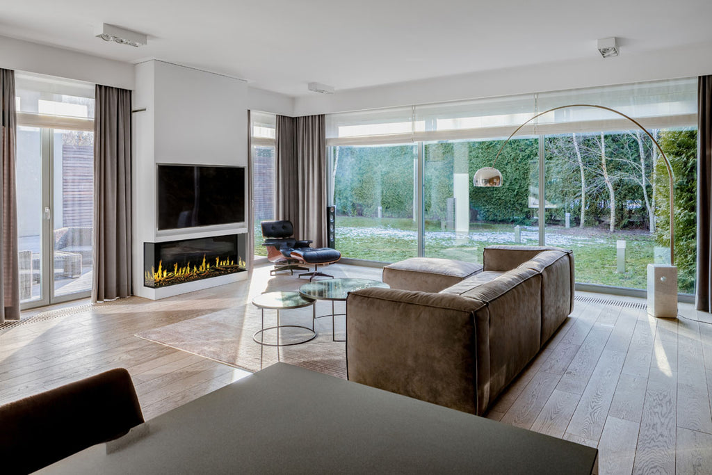 Modern Flames OR60-MULTI Orion Multi 60-Inch Three-Sided Built-In Electric Fireplace