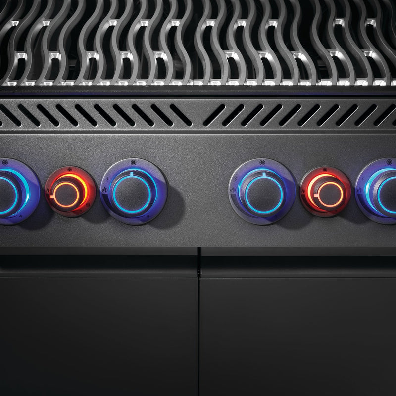 Napoleon Phantom Prestige 500 Connected RSIB Grill with WiFi & Infrared Side & Rear Burner - Matte Black