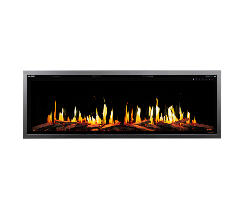 Modern Flames Orion V2 Slim 100" HelioVision Single-Sided Electric Fireplace