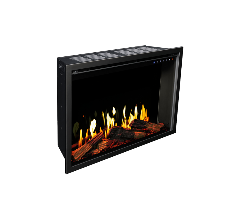 Modern Flames Orion V2 Traditional 36" HelioVision Built-In Electric Fireplace - Model OR36-TRAD-V2