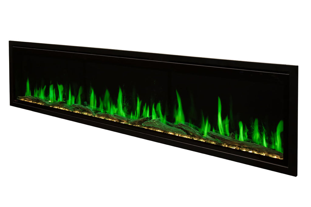 Modern Flames Orion Slim 60-Inch Three-Sided Built-In Electric Fireplace - Model OR60-SLIM
