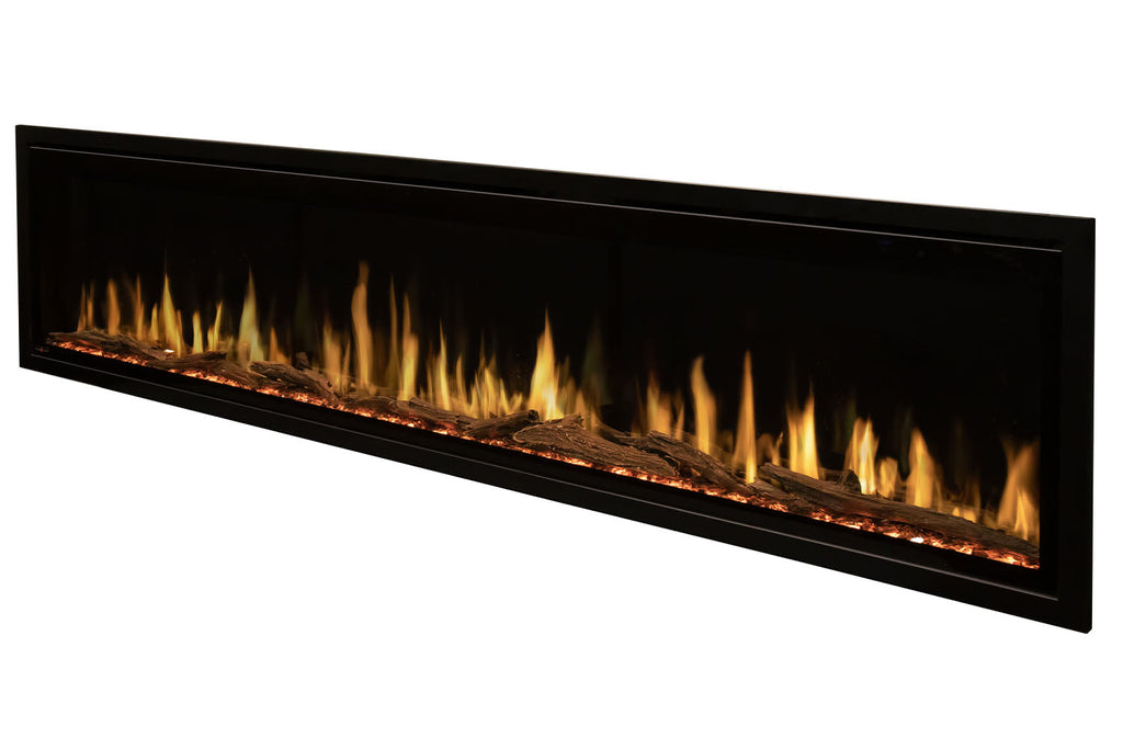 Modern Flames Orion Slim 100-Inch Three-Sided Built-In Electric Fireplace OR100-SLIM