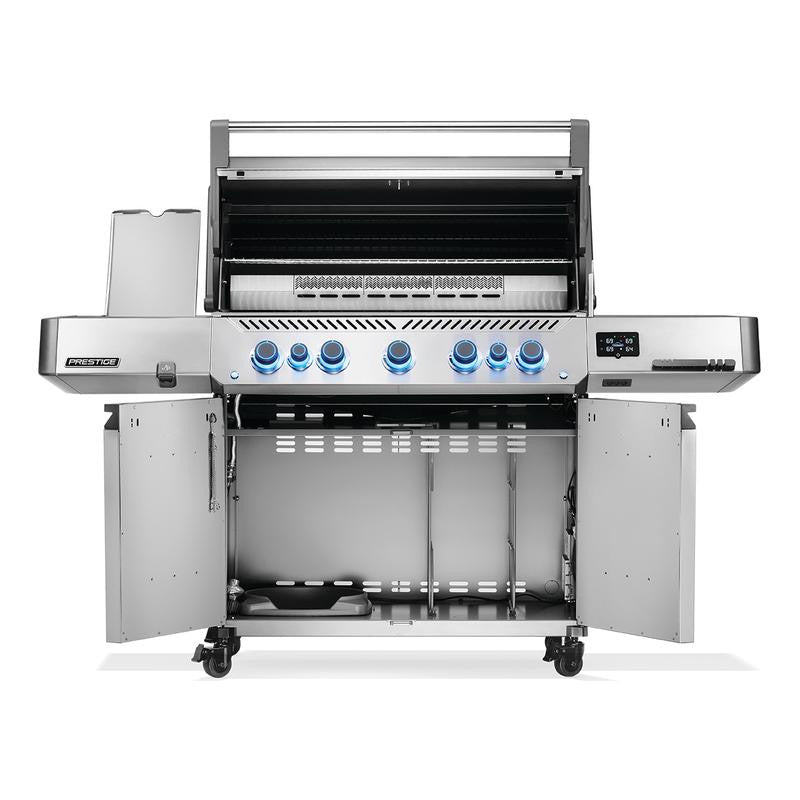 Napoleon Prestige 665 Connected RSIB Gas Grill with Infrared Side & Rear Burners - Stainless Steel
