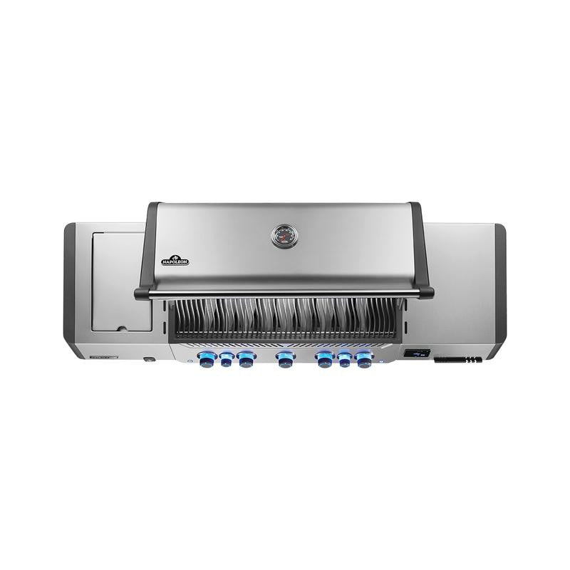 Napoleon Prestige 665 Connected RSIB Gas Grill with Infrared Side & Rear Burners - Stainless Steel