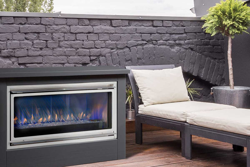 Montigo Mahana 42" Outdoor Vent-Free Linear Gas Fireplace - Model PL42VO