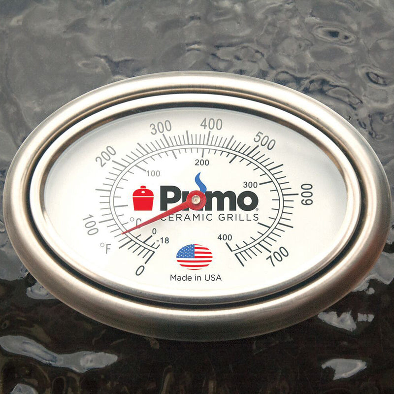 Primo Oval Junior 200 Ceramic Kamado Charcoal Grill — Head Only