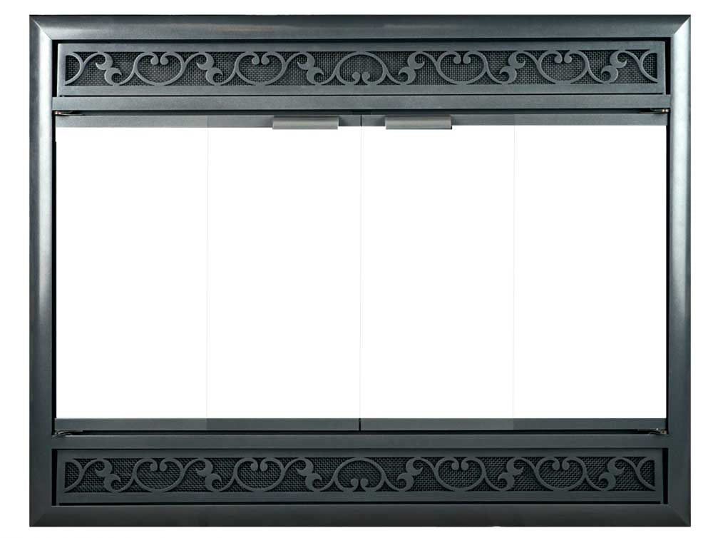 Brookfield Deluxe - Magnetic Prefab Fireplace Glass Doors