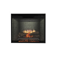 Dimplex Revillusion 30" Built-In Electric Firebox (next-gen REV) - Model REV30 — Neutral Brick interior finish