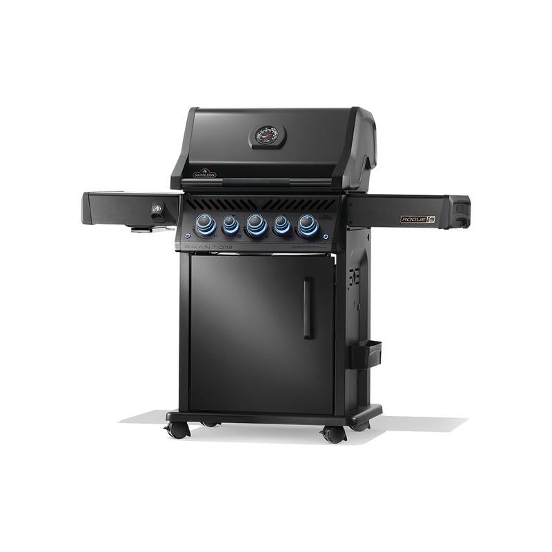 Napoleon Phantom Rogue PRO-S 425 RSIB Gas Grill with Infrared Side & Rear Burners - Matte Black