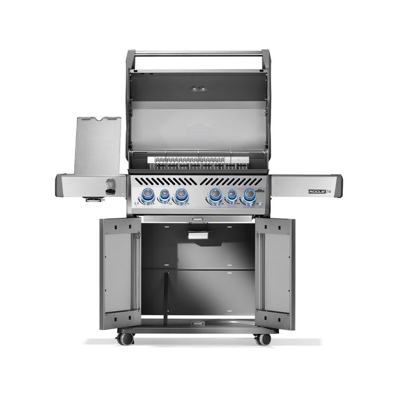 Napoleon Rogue PRO-S 525 RSIB Gas Grill with Infrared Side & Rear Burners - Stainless Steel