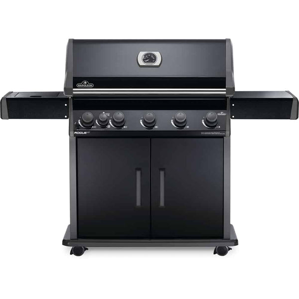 Napoleon Rogue XT 625 SIB Gas Grill with Infrared Side Burner - Black