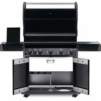 Napoleon Rogue XT 625 SIB Gas Grill with Infrared Side Burner - Black