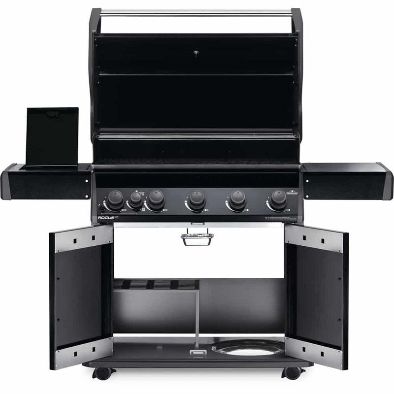 Napoleon Rogue XT 625 SIB Gas Grill with Infrared Side Burner - Black