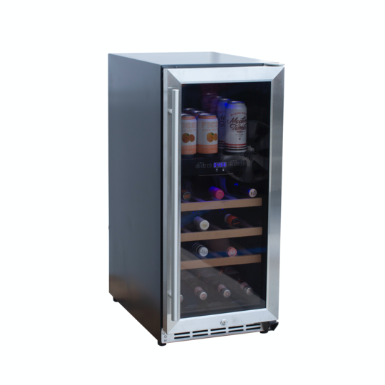 Summerset 15" Outdoor-Rated Dual Zone Wine Cooler