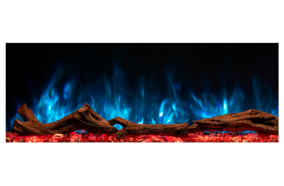 Modern Flames Landscape Pro Multi 56-Inch Three-Sided Electric Fireplace - Model LPM-5616-WMC