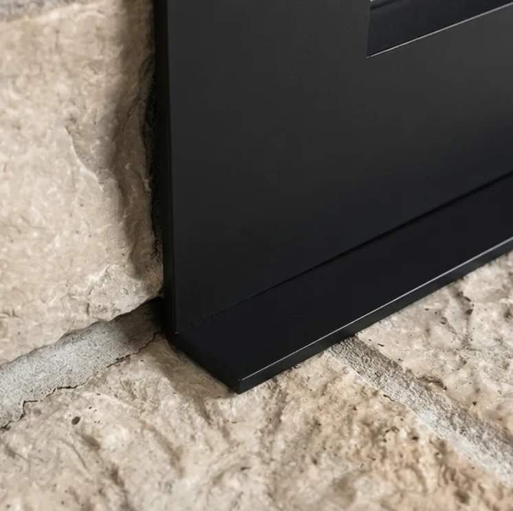 Fireplace Door Hearth Flange – Custom Made