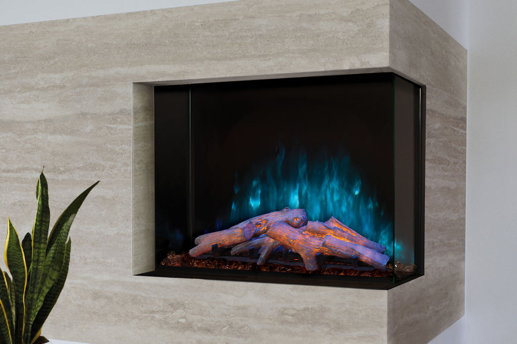 Modern Flames Sedona Pro Multi 36" 3-Sided / 2-Sided Built In Electric Firebox