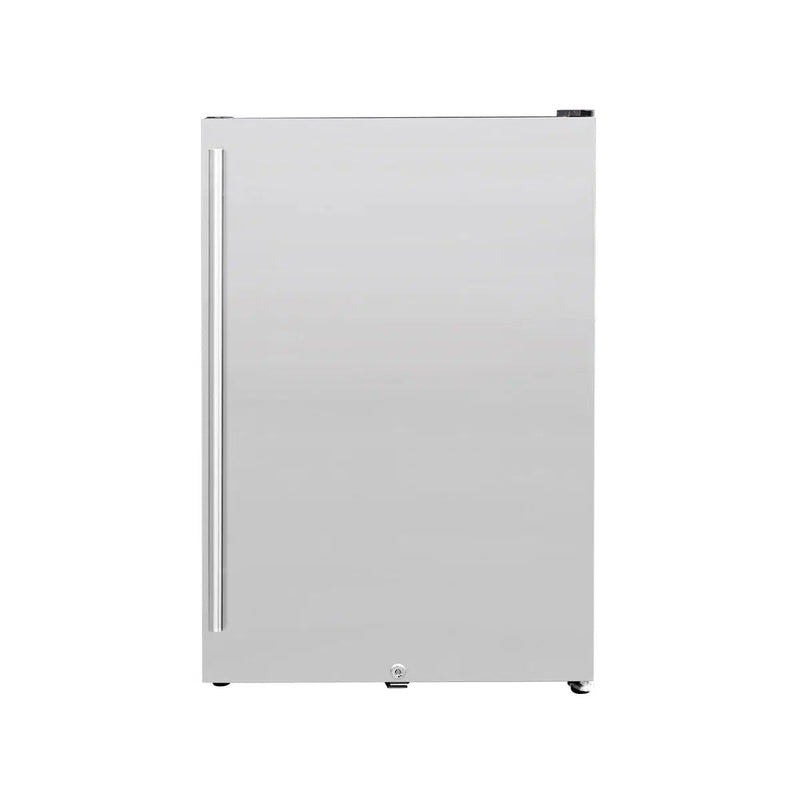 Summerset 22" Deluxe Outdoor Refrigerator – Stainless Steel Door (Left Hinge)