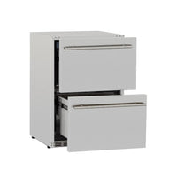 Summerset 24" Deluxe Outdoor-Rated 5.3 Cu. Ft. 2-Drawer Refrigerator