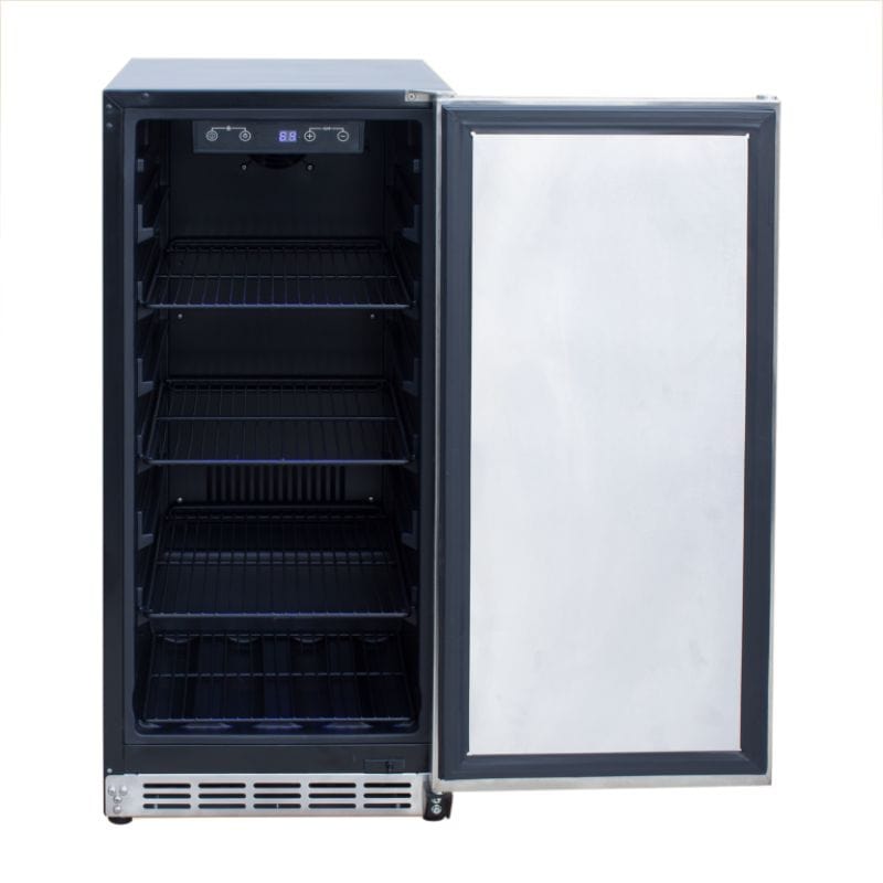Summerset 15" Outdoor Rated Refrigerator with Stainless Steel Door