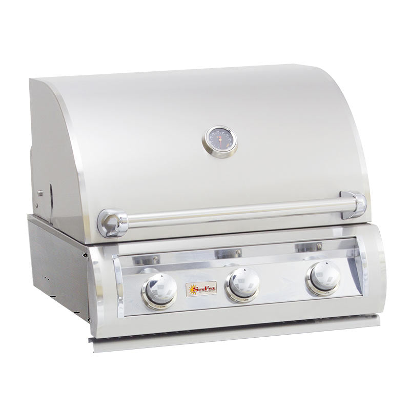 Summerset SunFire 26" 3-Burner Built-In Natural Gas Grill