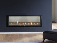 Superior DRL4000 84" See-Through Direct Vent Linear Gas Fireplace - Model DRL4084-ST
