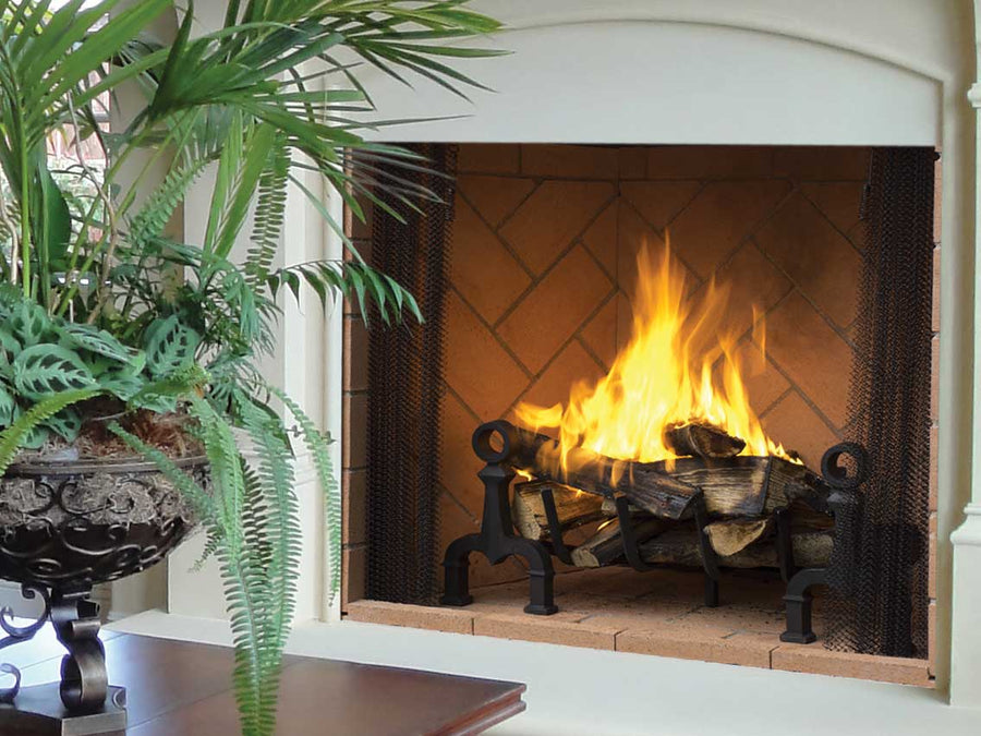 Superior WRT6000 Wood Fireplace with Ivory Mosaic Liner