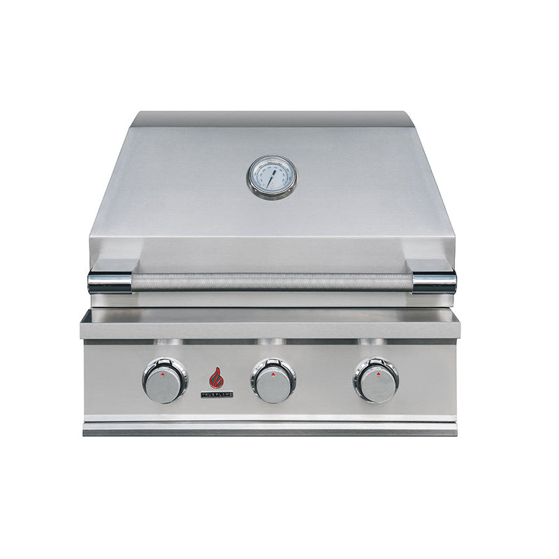 TrueFlame E Series 25" 3-Burner Built-In Gas Grill